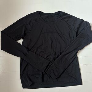 Lululemon Swiftly Tech Black LS Top